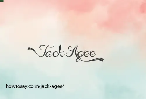 Jack Agee