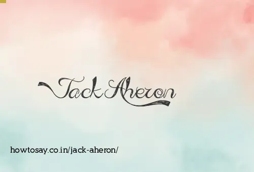 Jack Aheron