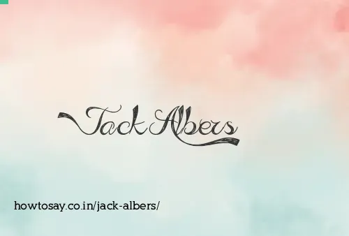 Jack Albers