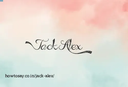 Jack Alex