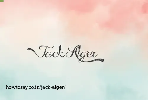 Jack Alger