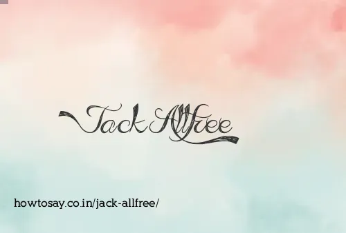 Jack Allfree