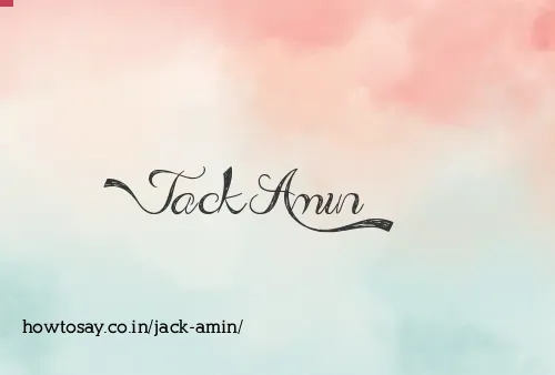 Jack Amin