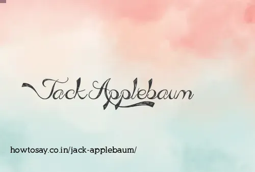 Jack Applebaum