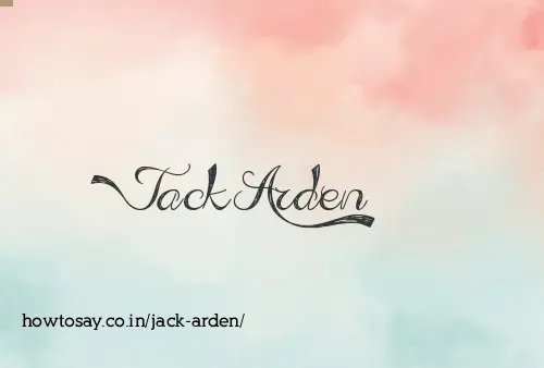 Jack Arden