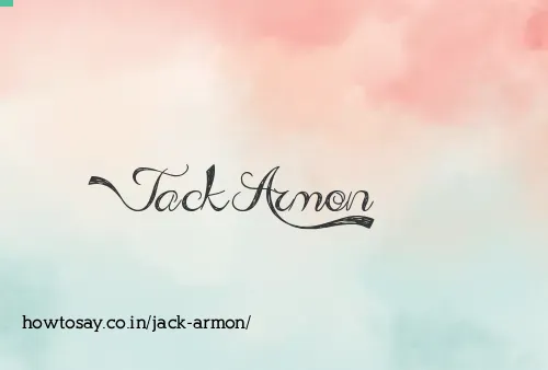 Jack Armon