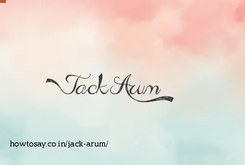 Jack Arum