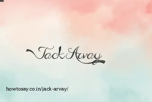 Jack Arvay