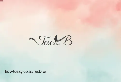 Jack B