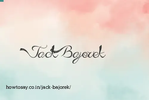 Jack Bajorek