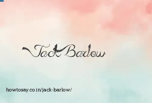 Jack Barlow