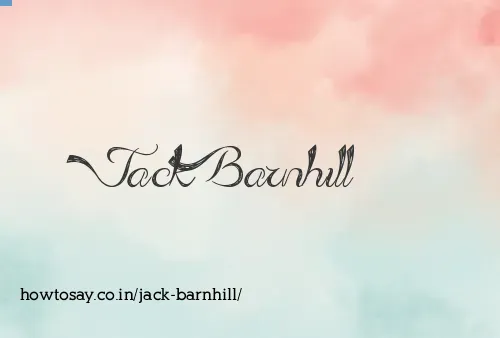 Jack Barnhill