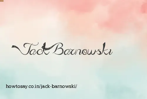 Jack Barnowski