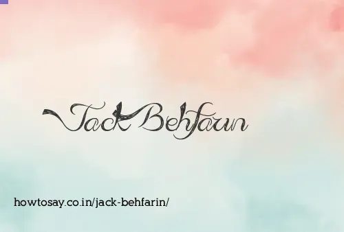 Jack Behfarin