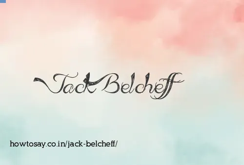Jack Belcheff
