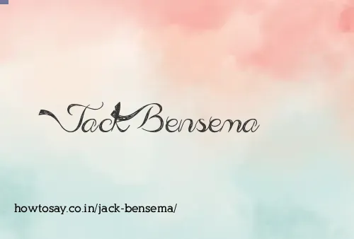 Jack Bensema