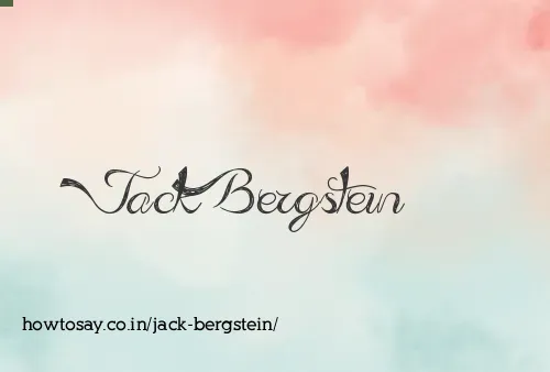 Jack Bergstein