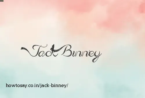 Jack Binney