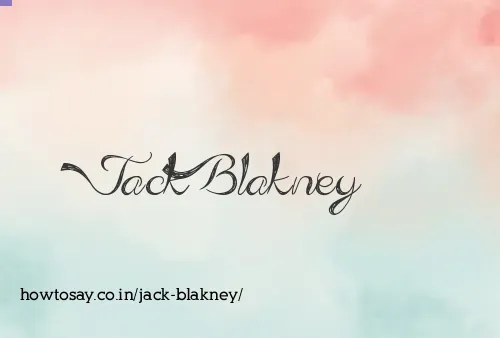 Jack Blakney