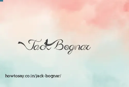 Jack Bognar