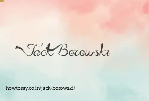 Jack Borowski