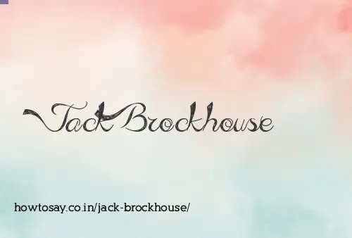 Jack Brockhouse
