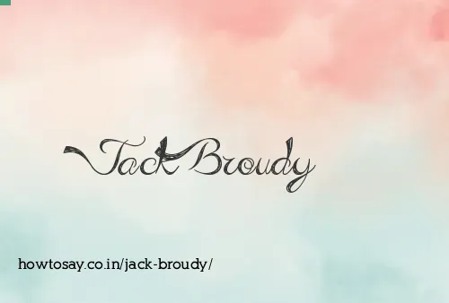 Jack Broudy