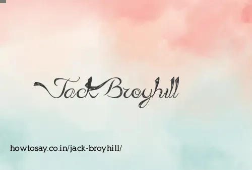 Jack Broyhill