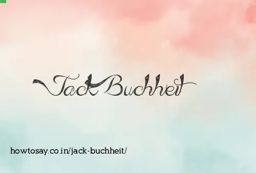 Jack Buchheit
