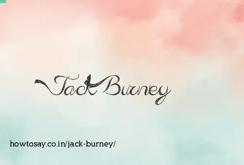 Jack Burney