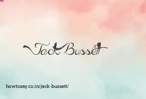 Jack Bussett