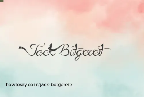 Jack Butgereit