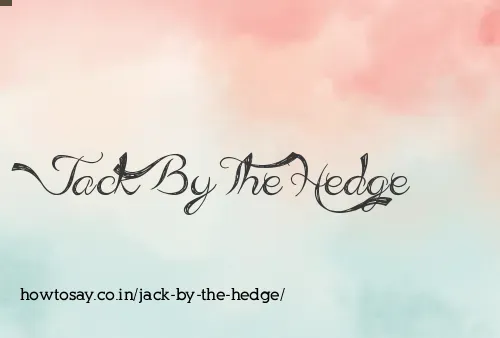 Jack By The Hedge