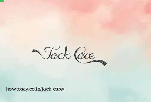 Jack Care