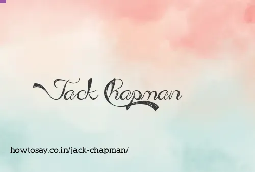 Jack Chapman