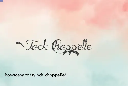 Jack Chappelle