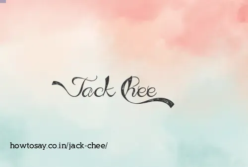 Jack Chee