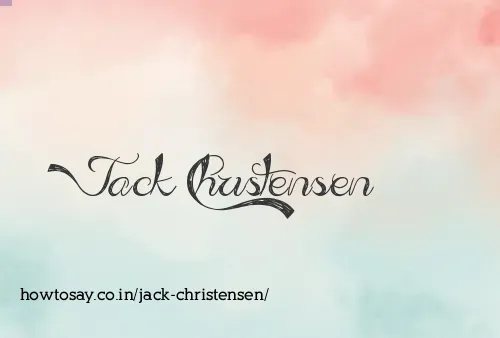 Jack Christensen