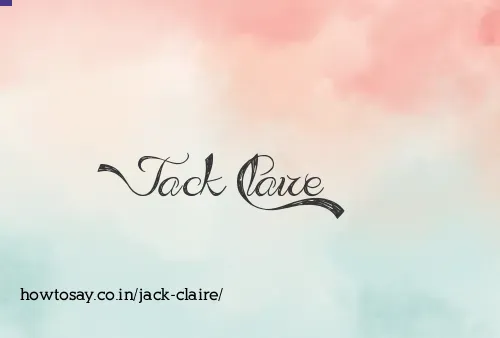 Jack Claire