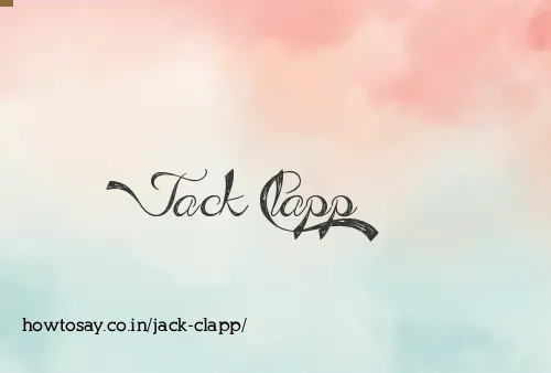 Jack Clapp