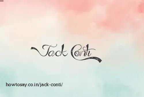 Jack Conti