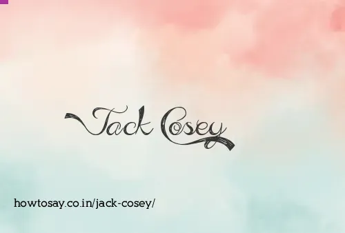 Jack Cosey