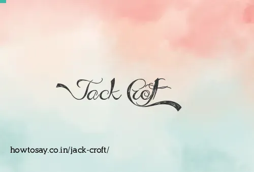 Jack Croft