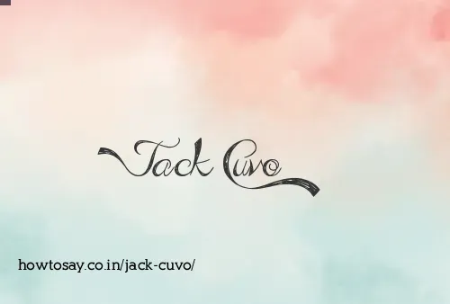 Jack Cuvo