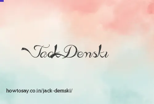 Jack Demski