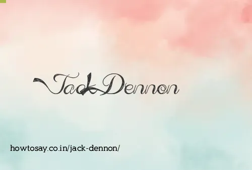 Jack Dennon