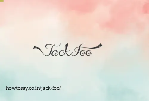 Jack Foo