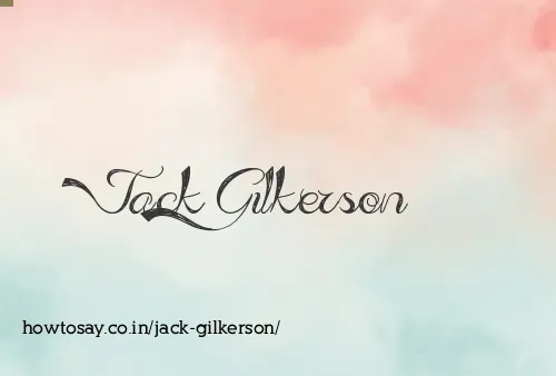 Jack Gilkerson