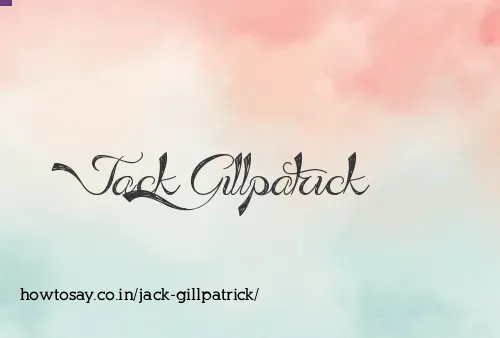 Jack Gillpatrick