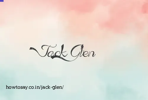 Jack Glen